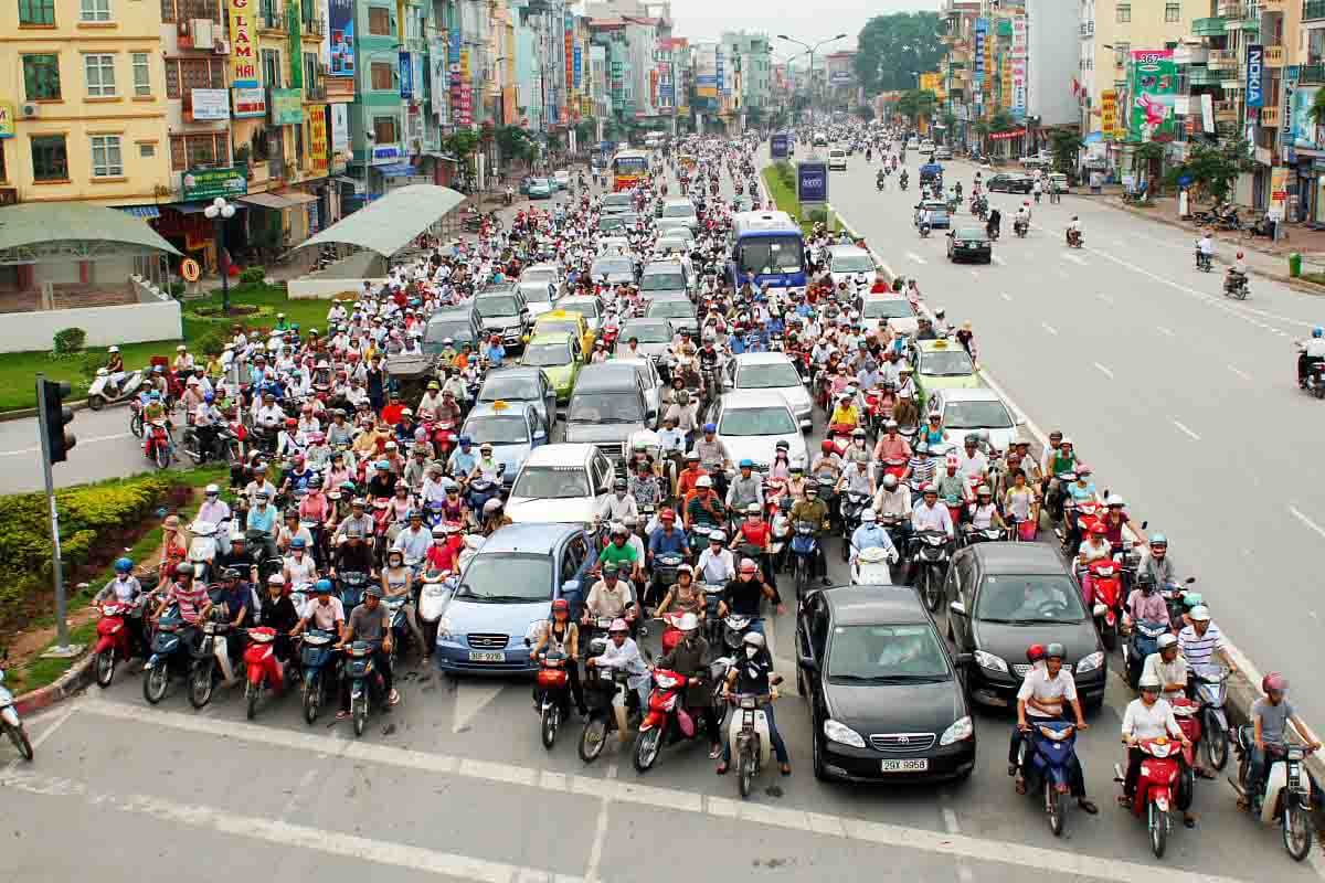 Transporto in Vietnam, Traffico in Vietnam