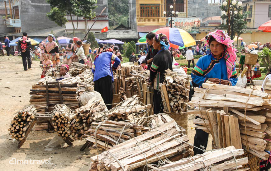 Il mercato di Bac Ha Vietnam
