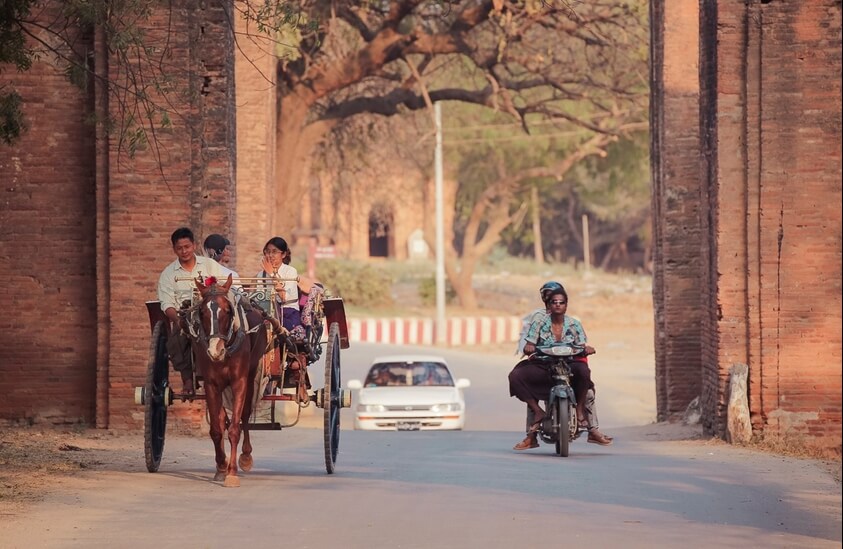 Oggi Ci sono circa 2.500 templi, porta una immagine caratteristica unica ma non ha dove esso. 1975 si è verificato un terremoto e, inoltre, che l'invasione dei Mongoli nel 13 ° secolo hanno distrutto un sacco di magnifici edifici.