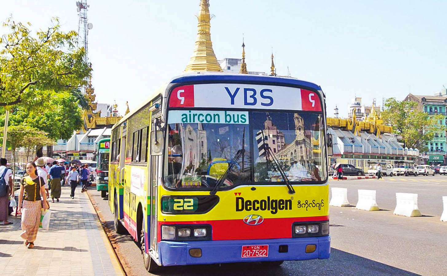 È possibile viaggiare in autobus da Bangkok a Yangon?