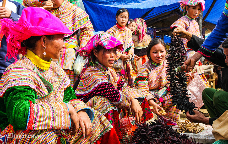 Il mercato di Bac Ha