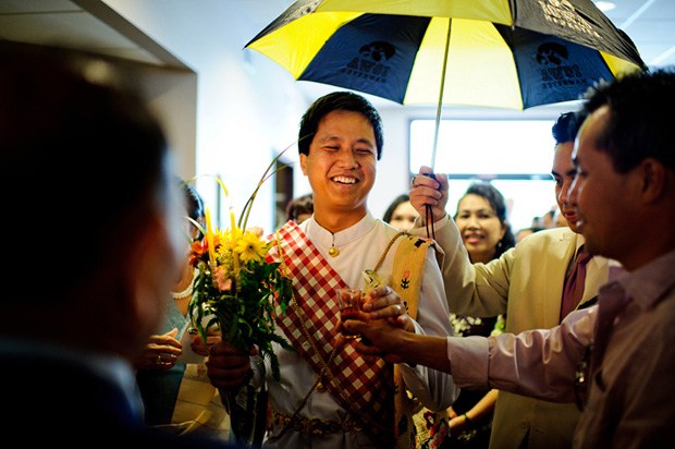 Matrimonio tradizionale in Laos