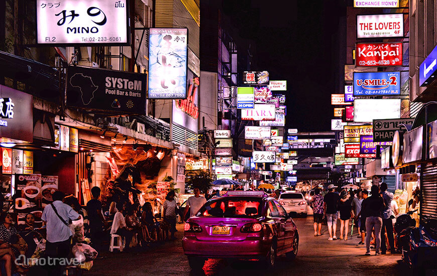 Vita notturna a Bangkok