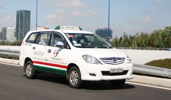 Trasporto in taxi in Vietnam