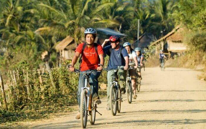 Tour in bici nella campagna di Luang Prabang, Laos in 1 giorno